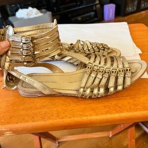 Zara gladiator sandals